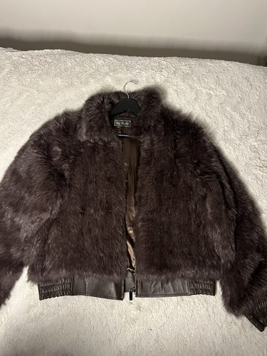 Manteau court fourrure - , vintage