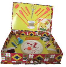 Ancienne boîte de couture Jouet pour enfant ERFI (ou fabrication artisanale ?)