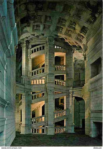 Carte postale chambord - 41,