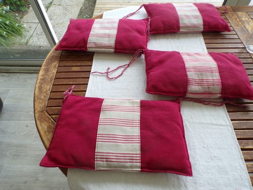 Ancien coussin repose tete - 4,