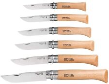 Opinel - couteau tradition en inox bois de hêtre N°6, 7, 8, 9, 10, 12 au choix