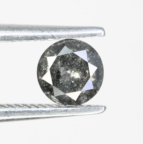 Diamant sel poivre rond - diamant, et