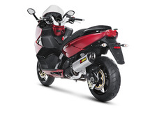 Tuyau D'Échappement [AKRAPOVIC] Inox Gilera Gp 800/Aprilia Srv 850