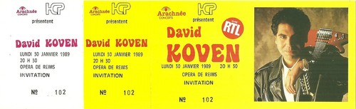 Rare ticket concert live - rare,
