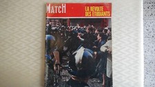 PARIS MATCH mai 1968 ; N°997, la revolte des étudiants, MAI 68