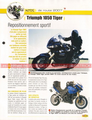 Triumph 1050 tiger - tiger, 2006-2007