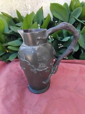 Ancienne carafe en  étain pur