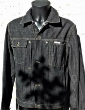 BLOUSON/CHEMISE JEANS GRIS ANTHRACITE.  " RICA LEWIS "