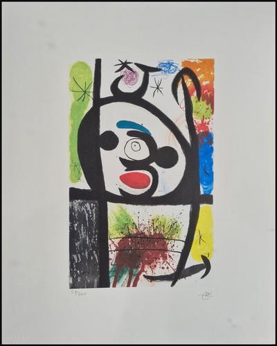 Joan miro la lithographie - la,