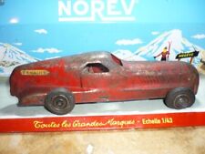 ANCIEN JOUET FRANCE CIJ RENAULT NERVA SPORT TOLE MECANIQUE  1935 CLE JEP JOUSTRA