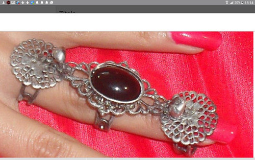 Bague médiévale argent - bague,