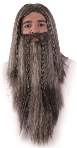 Perruque barbe mage - perruque,