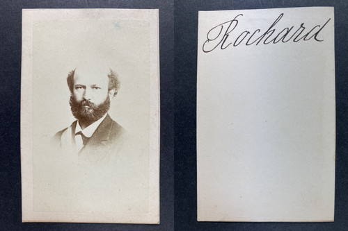 Rochard commune vintage cdv - rochard,,