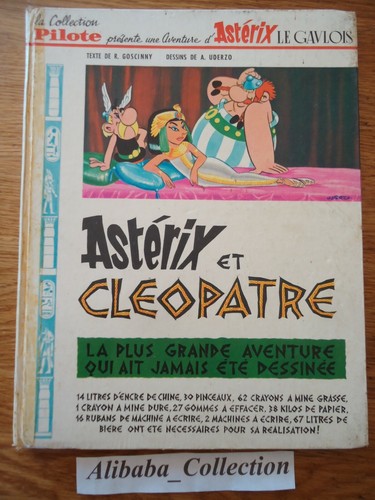 Asterix cleopatre 1965 - bd,