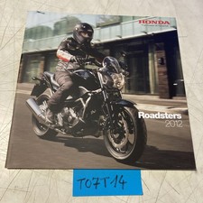 Honda moto 2012 CB1300S CB100R NC700 CB600F CBF125 CBF600S etc catalogue