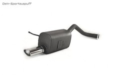 Silencieux Sport Ulter VW Polo Type 6R GTI 1.4L 95x65MM Ovale Avec Absorbeur