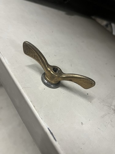 Papillon bell 8mm - 8mm, laiton