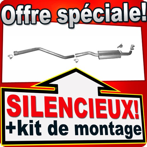 Silencieux intermédiaire pour - silencieux,
