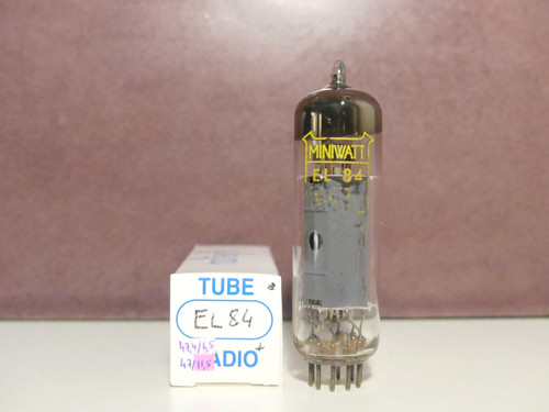 El84 6bq5 miniwatt - 6bq5,