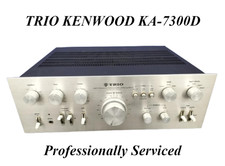 Amplificateur stéréo intégré TRIO KENWOOD KA-7300D d'occasion entretenu...
