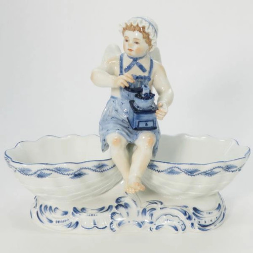Figurine meissen double bol - figurine,