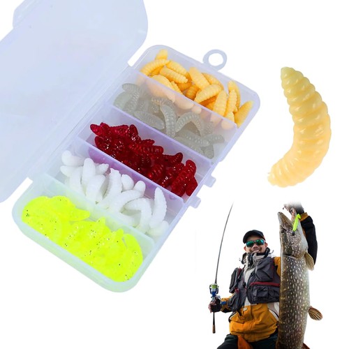 100 pièces silicone leurre - silicone,