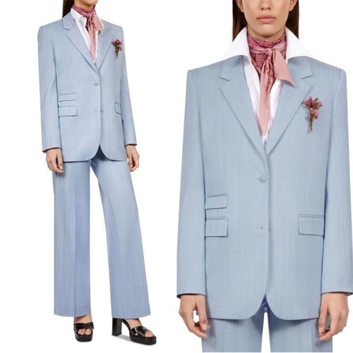 The kooples blue suit jacket - the,