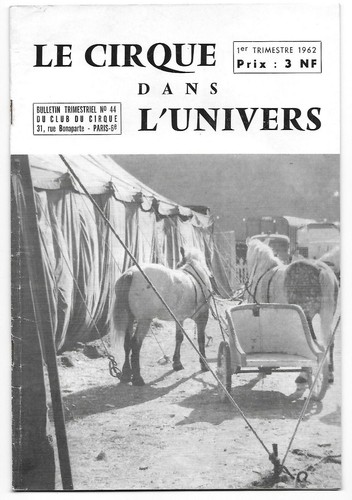Cirque dans univers clown - cirque, l'univers