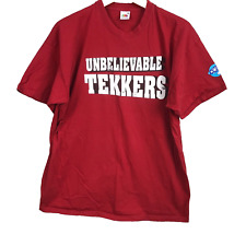 unbelievable Tekkers tee shirt homme taille XL rouge T-shirt mans mens red top