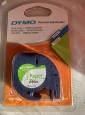 Dymo Letratag papier blanc 12