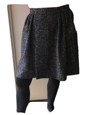 Cotelac Jupe Tweed Marine T2