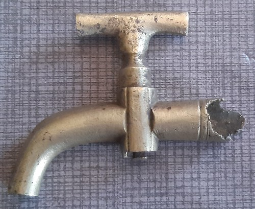 Ancien robinet laiton pour - robinet, en