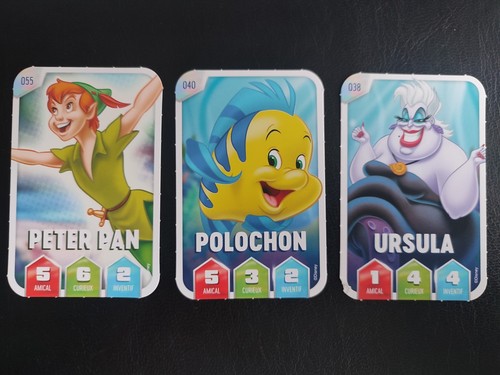 Carte disney leclerc peter - x3, (peter