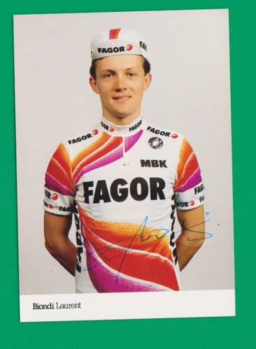 Cyclisme carte cycliste biondi - cyclisme,