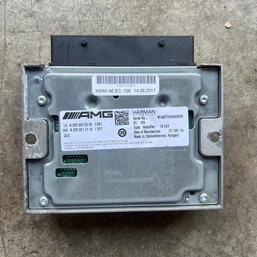 Amplificateur mercedes - amplificateur, de