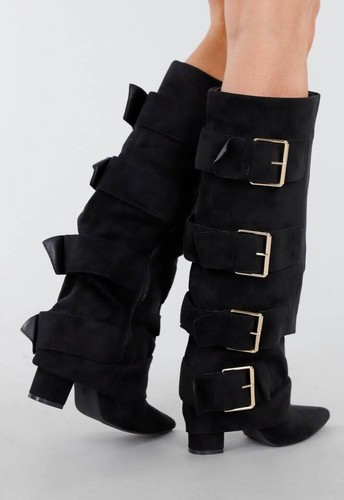 Bottes femme avec revers - avec,