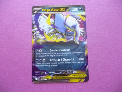 Carte pokémon méga absol - pokémon, fr