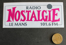 Autocollant / Sticker - Radio