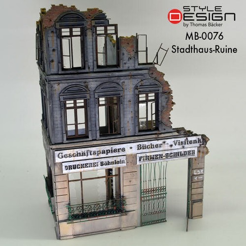 Maison ville ruines - de,