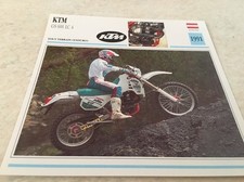 Carte moto KTM GS 600 LC4 1991