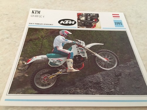 Carte moto ktm 600 lc4 - 600,