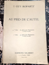 1ORGUE PARTITION AU PIED DE