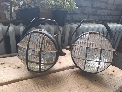 Paire phare lampe - de, /