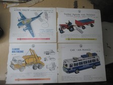 Lot de 4 Planches Joustra