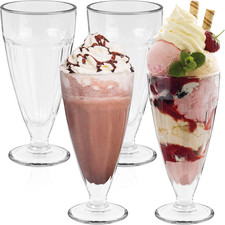 Lot De 4 Coupe a Glace - Verre