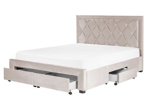 Lit glamour double velours - double,
