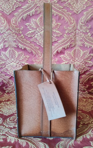Porte bouteilles cuir - porte,