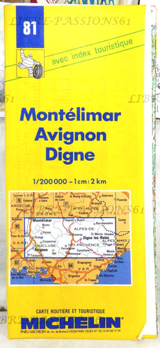 Carte routière michelin - routiÈre,