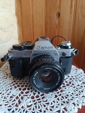 Canon AE-1 Program 35mm SLR Film Manual Camera + Canon 50mm F/1.8 FD Lens - Ex++