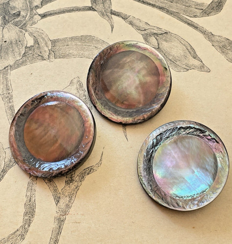 Grands boutons nacre - boutons,